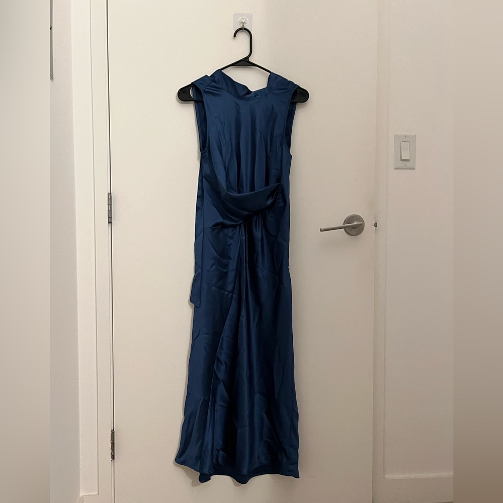 Silk gown
